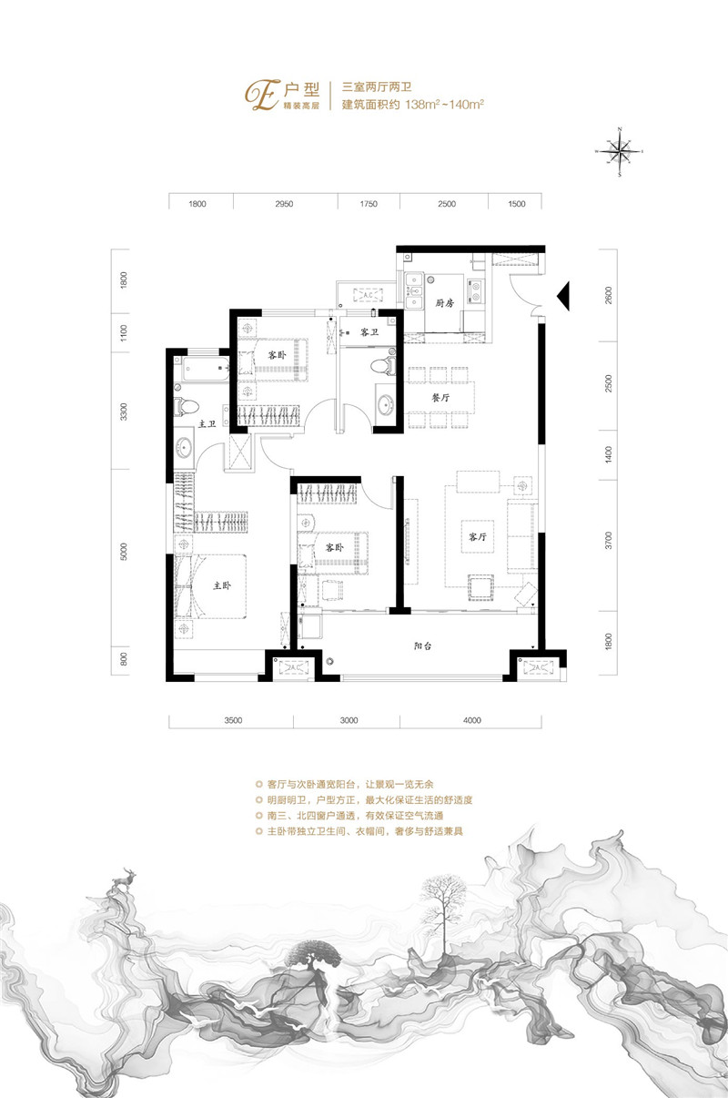 高層 約138-140㎡