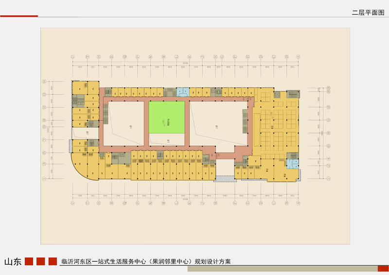 果潤鄰里中心 二層平面戶型圖