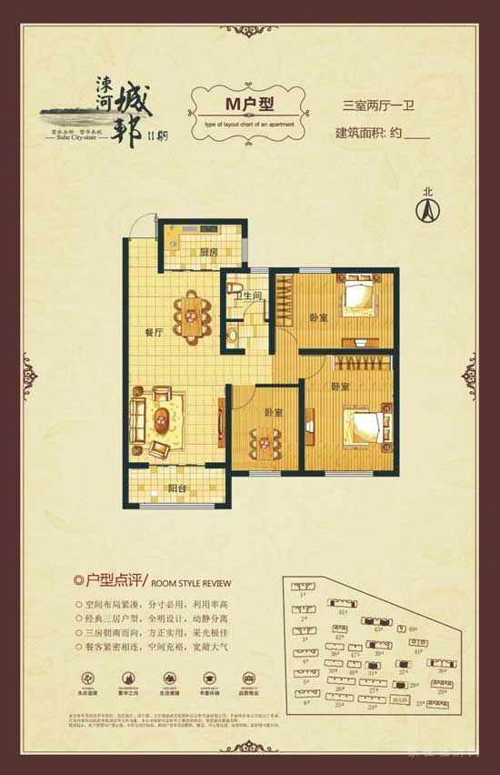 涑河城邦二期即將推售戶型賞析