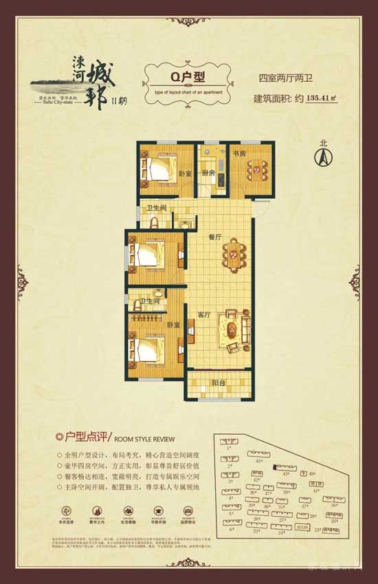 涑河城邦二期即將推售戶型賞析