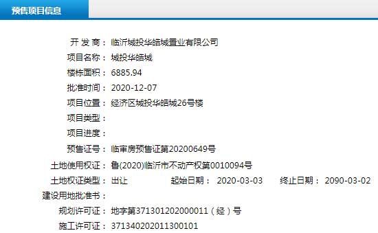 12月上旬臨沂共14項目獲預(yù)售證，共批準(zhǔn)47棟樓