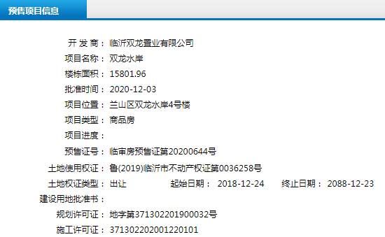 12月上旬臨沂共14項目獲預(yù)售證，共批準(zhǔn)47棟樓