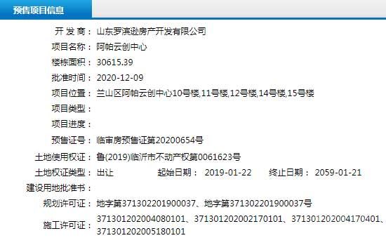 12月上旬臨沂共14項目獲預(yù)售證，共批準(zhǔn)47棟樓