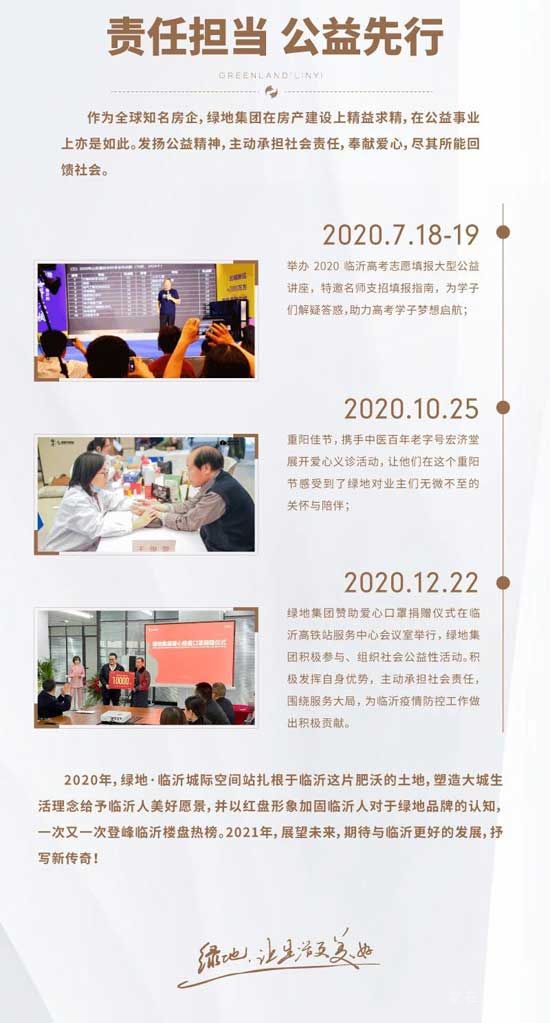 回望2020|綠地在臨沂的每一段成長，都值得被銘記