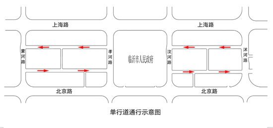 @臨沂人！北城新區(qū)新增4條單行道 5月1日起施行！